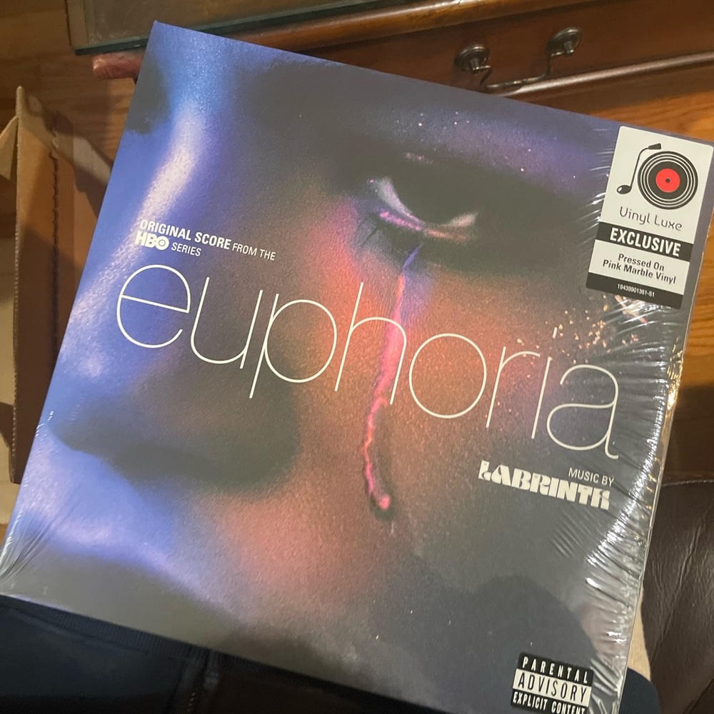 Euphoria Limited Edition Pink Marble Vinyl